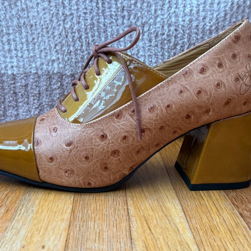 John Fluevog Oxford Heels - Never Worn! - Gem display picture 1
